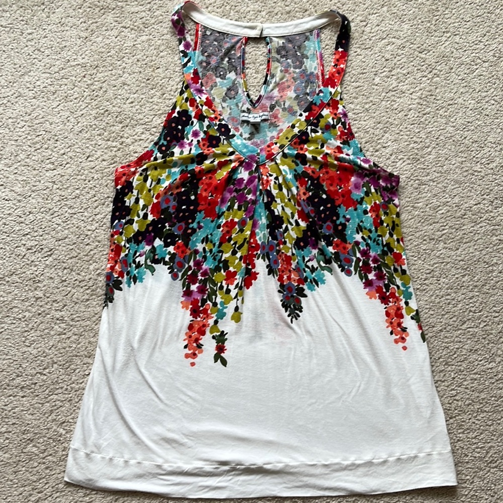 American Eagle Floral Print Tank